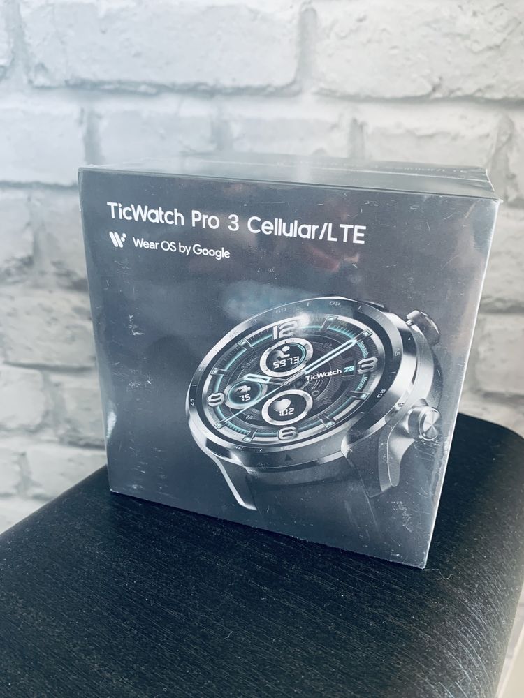 Nowy zegarek Ticwatch Pro 3 LTE eSIM Google WearOS nfc