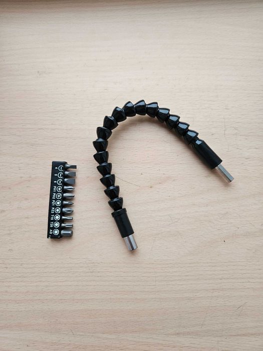 Гибкий вал переходник для шуруповерта отвертки