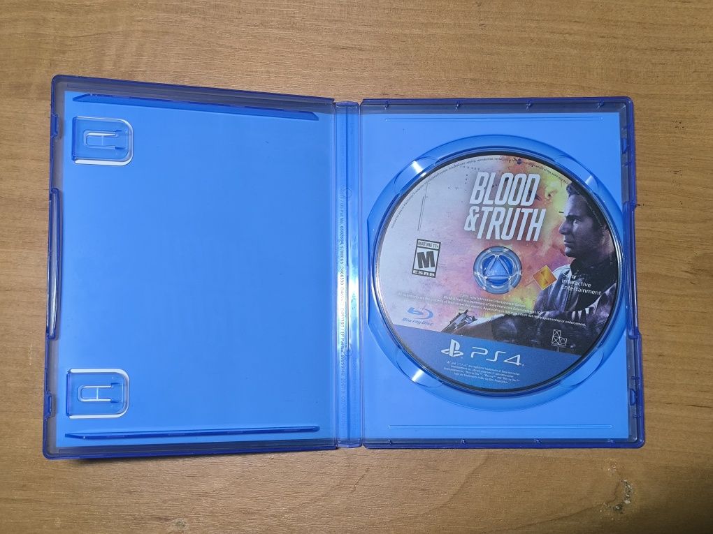 Диски для PSVR1 (Blood and Truth, Until Dawn, PS VR Worlds)