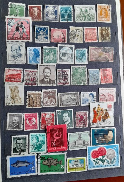 Znaczki różne zagraniczne