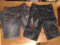 Zestaw 2 pary jeansów spodni rozmiar 146-152