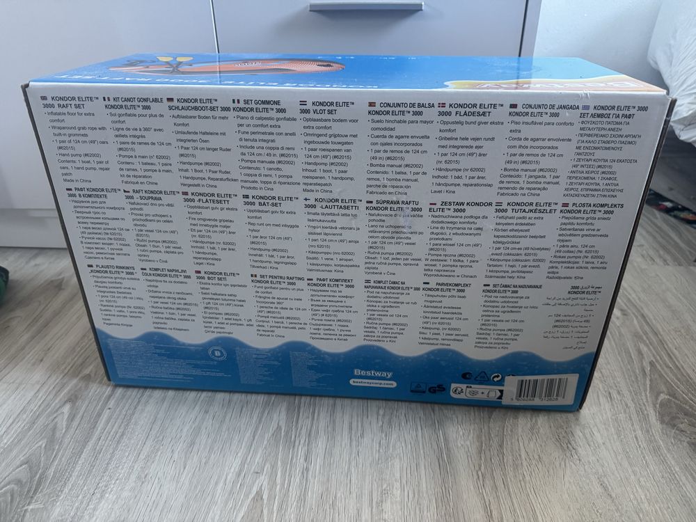 Ponton dmuchany bestway kondor elite 3000 nowy zapakowany