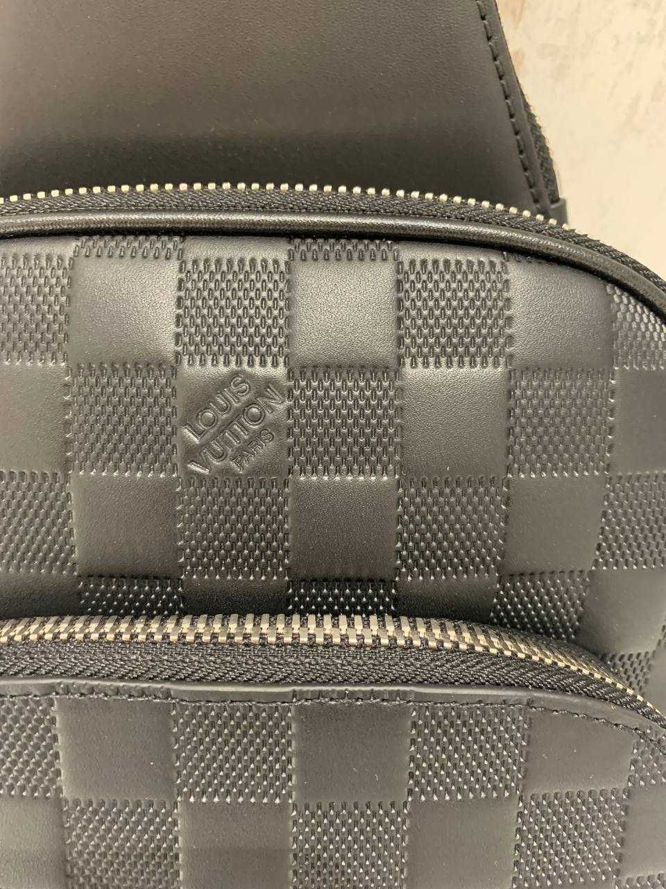 Louis Vuitton Avenue Damier Infini, мужская сумка, оригинал