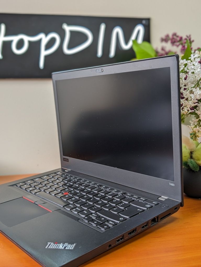 Ноутбук Lenovo ThinkPad T480/14/IPS/FHD/I5-7/8/240/роздріб/ОПТгарантія