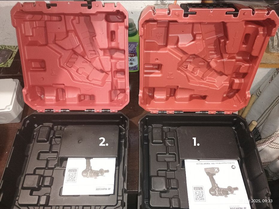 Skrzynki po narzędziach parkside performance