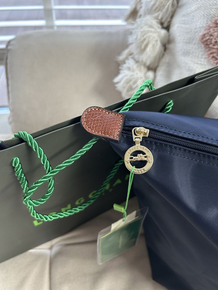 Torebka Longchamp granatowa M