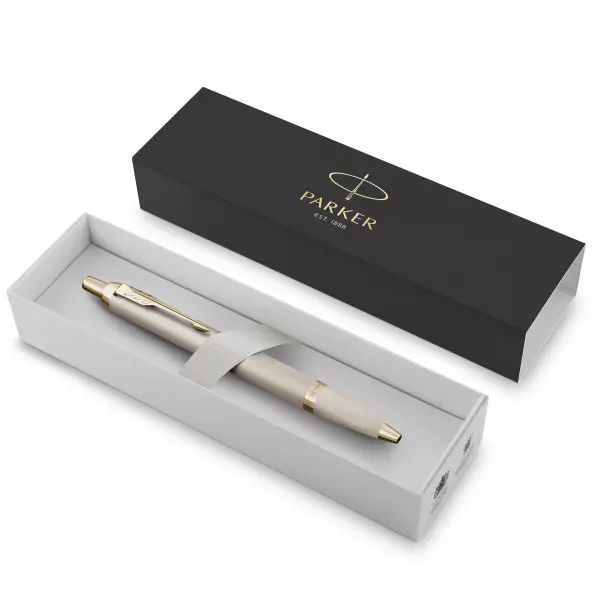 Długopis automatyczny Im Burgund Gb Parker Etui. Parker. Nowy Produkt