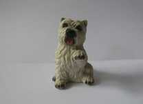 Figurka pies West Highland White Terrier piesek
