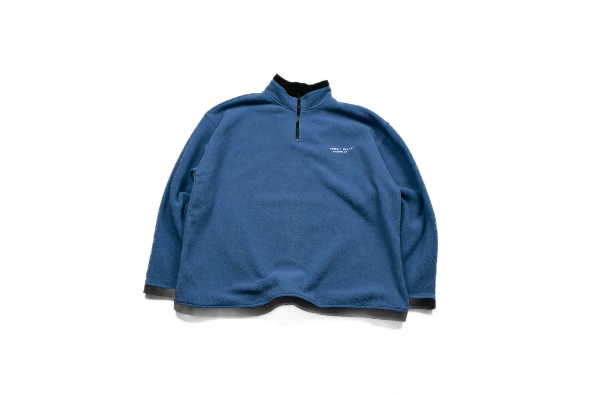 Bluza polarowa Perry Ellis America halfzip XXL