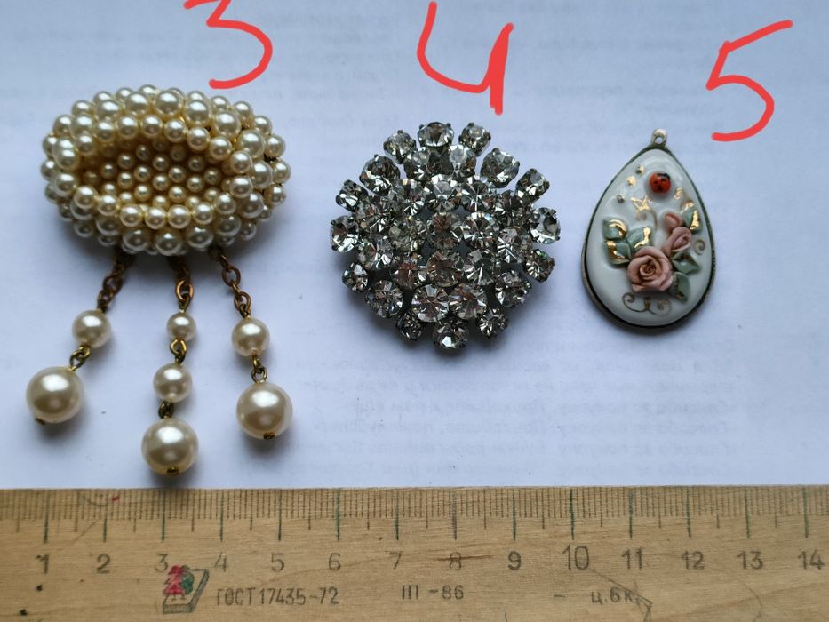 Брошка старая ссср