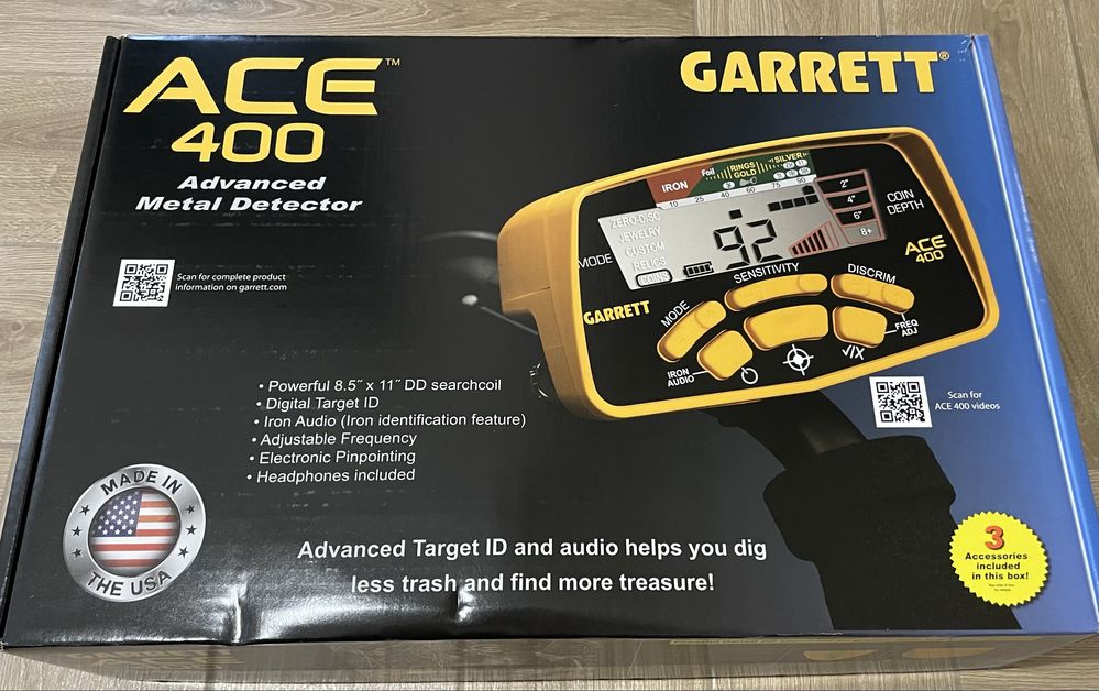 Металошукач CARRETT ACE 400
