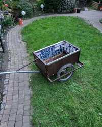 Sprzedam wózek ogrodowy solidny swojej roboty