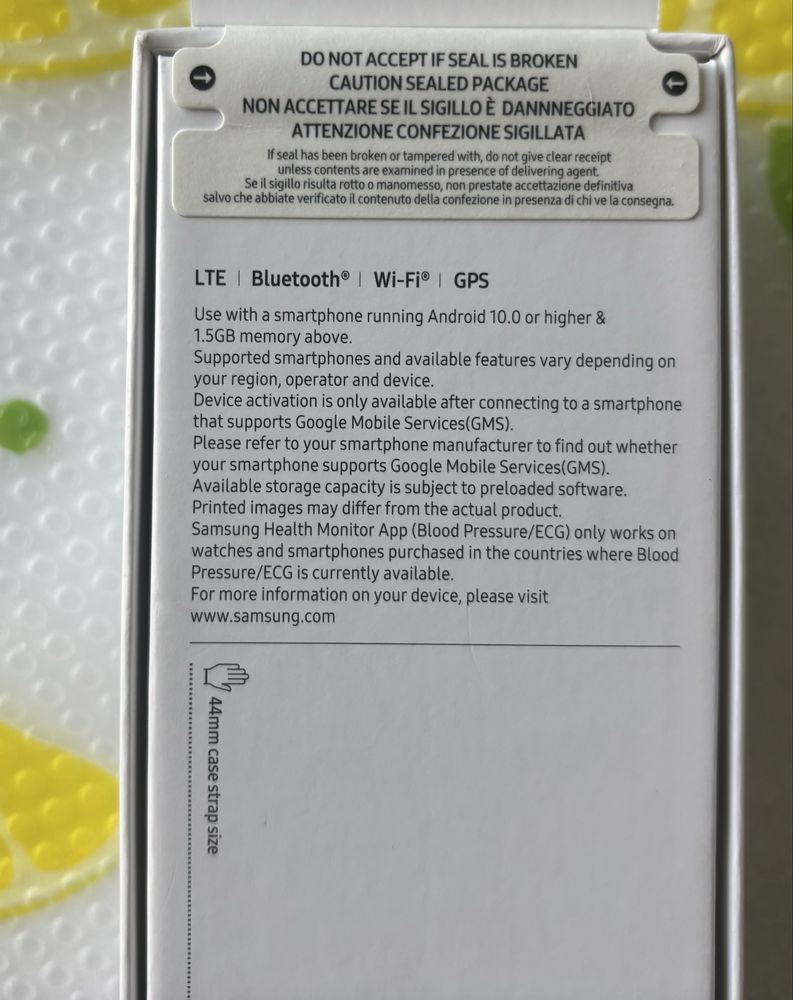Samsung galaxy watch 6 model SM- R945f z LTE