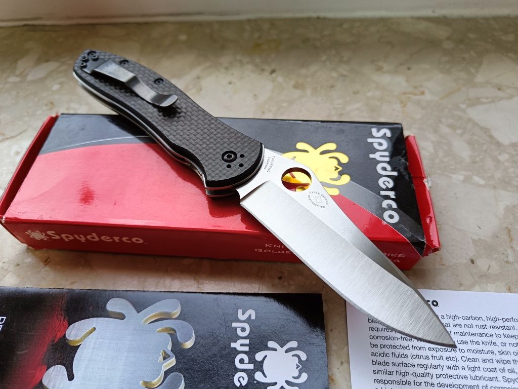 Nóż folder Spyderco Bradley 2 stal m4