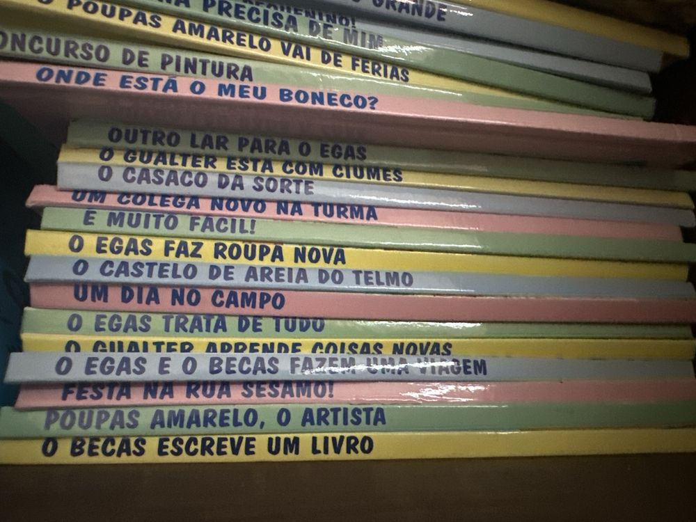 Rua sésamo coleçao de livros Vintage