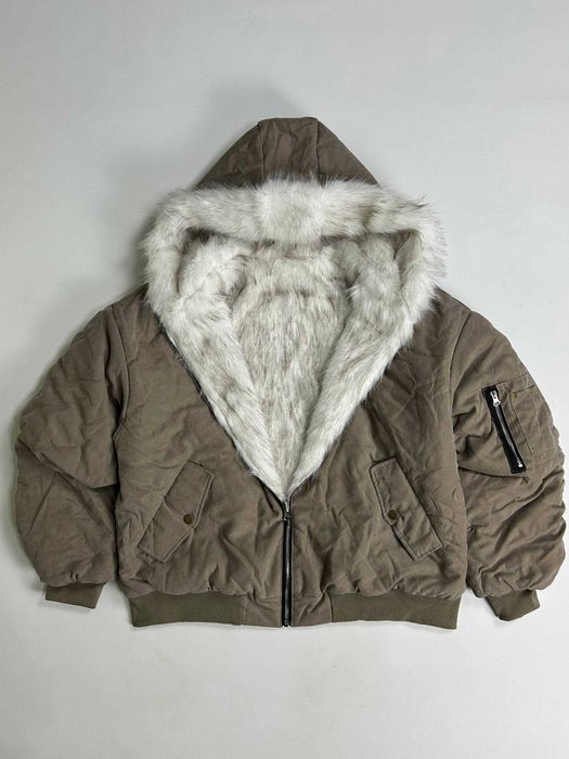 Бомбер Аляска куртка Bomber бежева zip up куртка зіпка курточка S M L