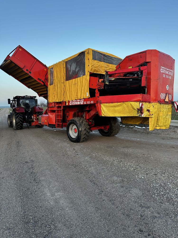 Kombajn Grimme SE 150-60 z osią napędzaną