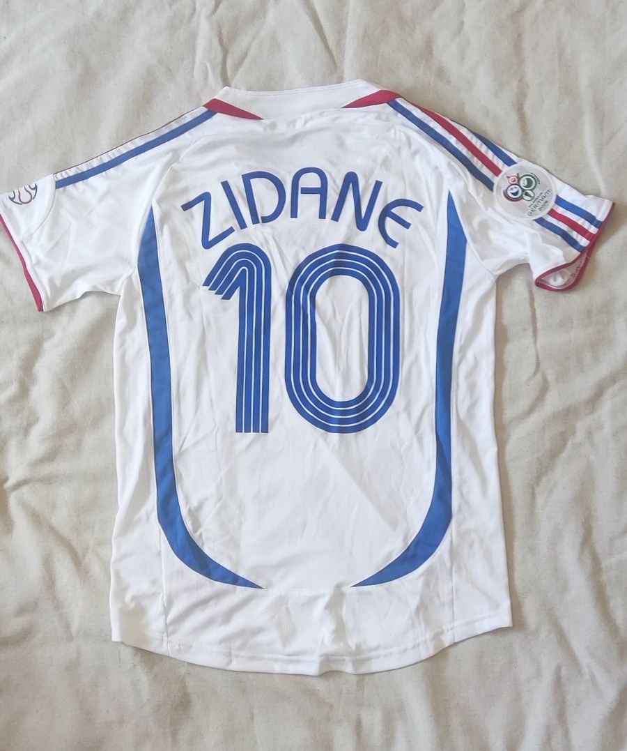 Camisola França Zidane #10 – Final Mundial 2006 – Retro Futebol