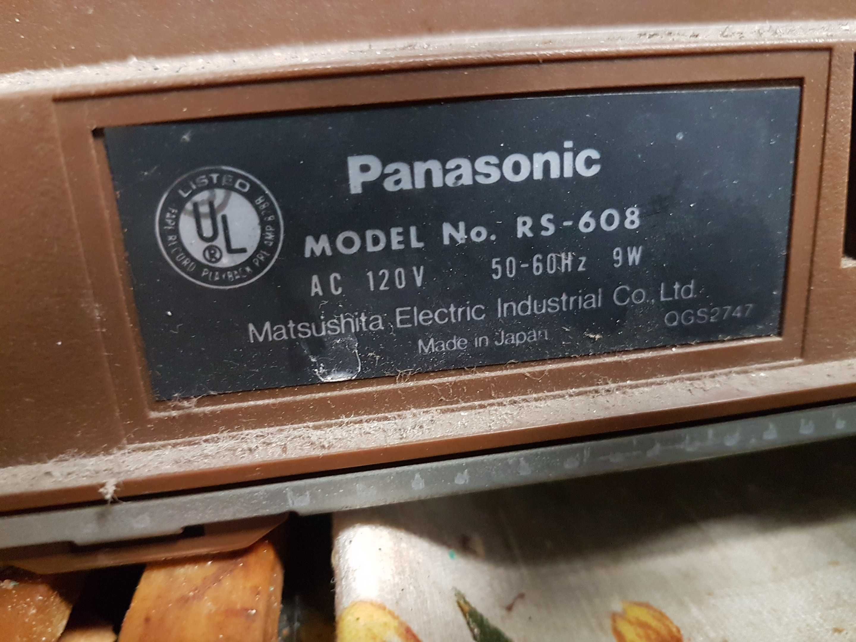 Deck Panasonic vintage made in japan