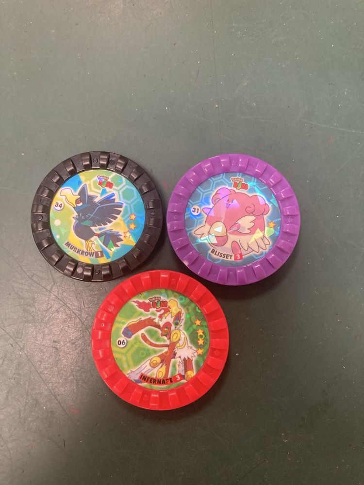Brinquedo Conjunto 40 Tazos Pokemon