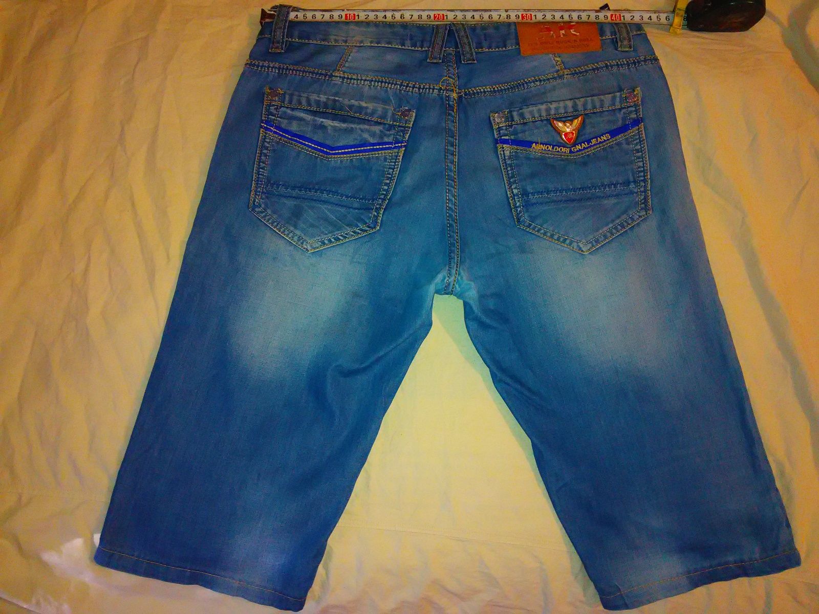 Шорты джинсовые мужские новые 42 см в поясе.