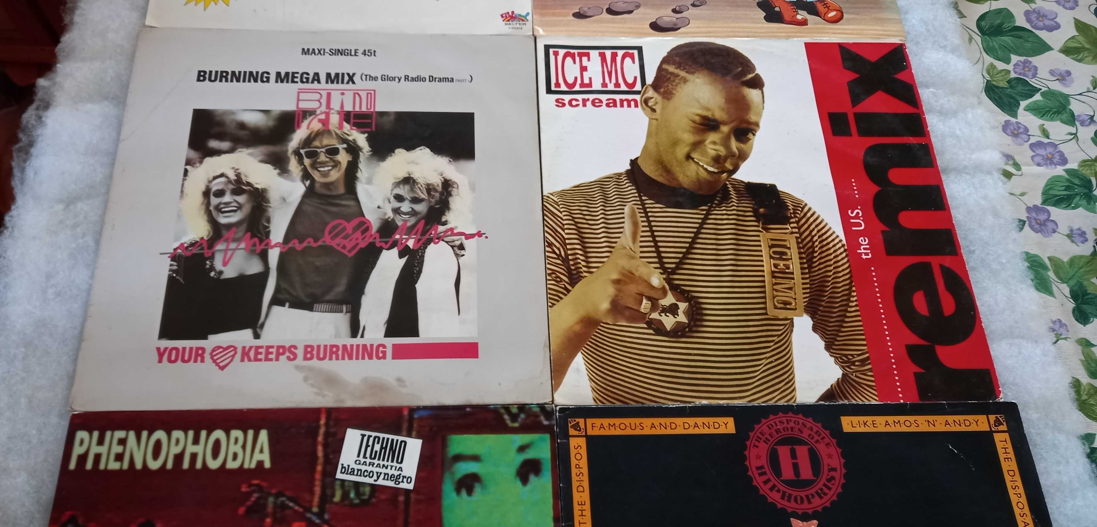 Vários discos LP e Maxis de Funk, Pop, Rock, Soul, Disco