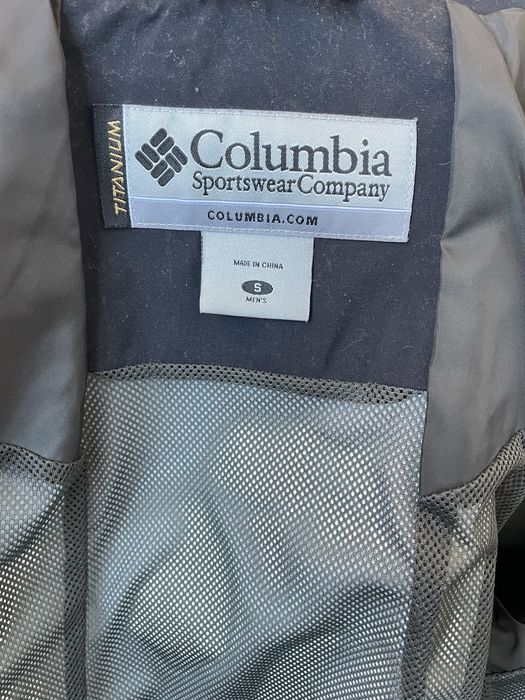 Чоловіча трекінгова мембранна куртка Columbia Titanium