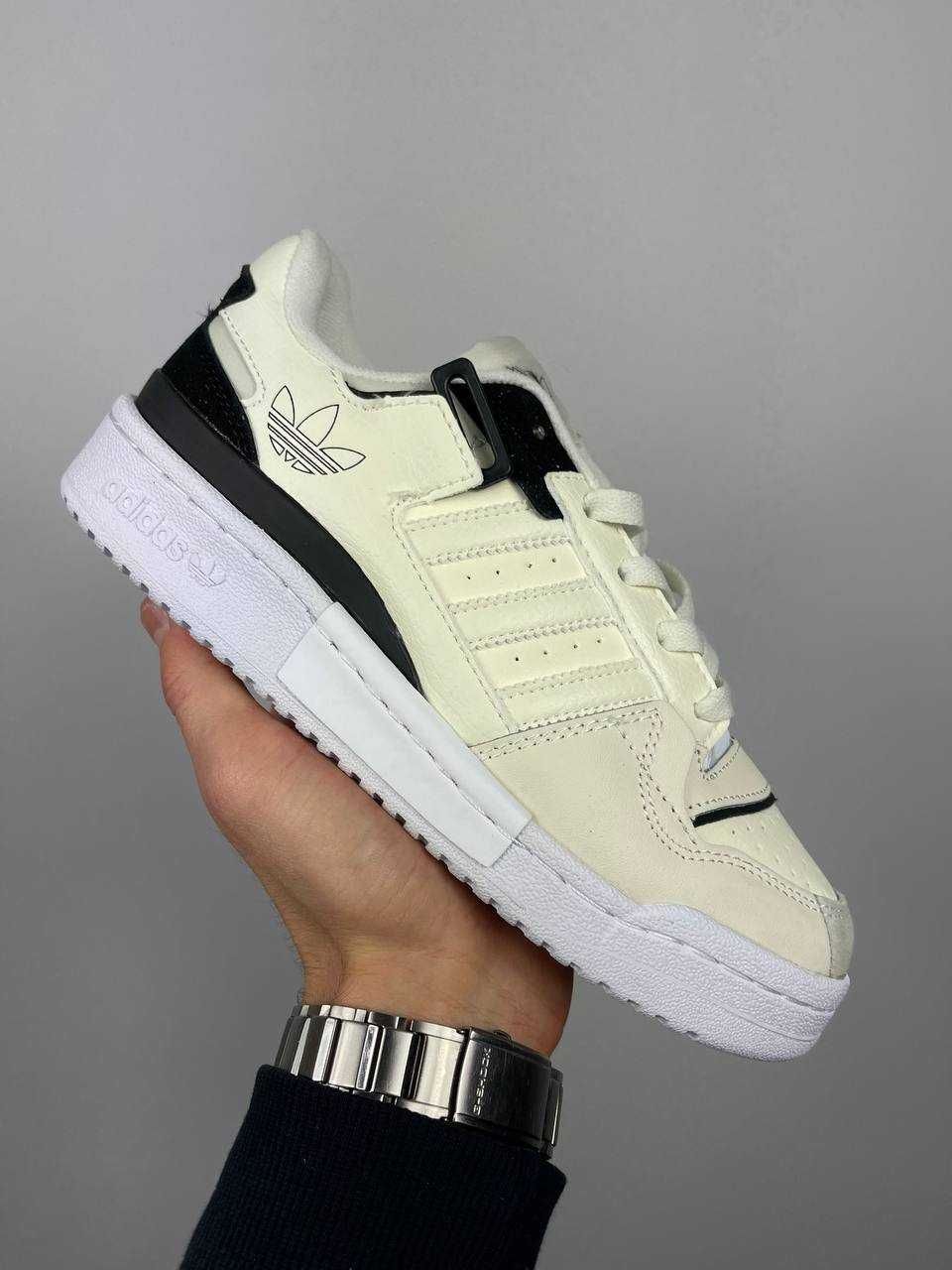 Жіночі кросівки Adidas Forum ‘Exhibit White Black’ (36-40 р.)