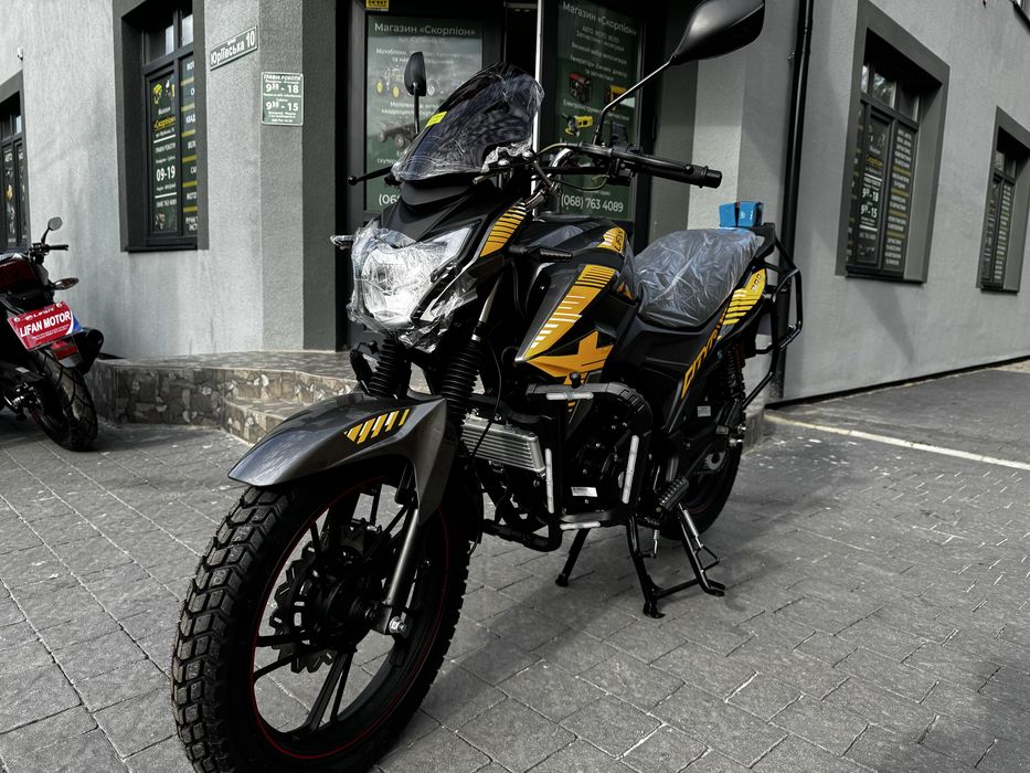 Мотоцикл Lifan CiTyR 200СС2025 масляне охолодженя Оновлений Документи