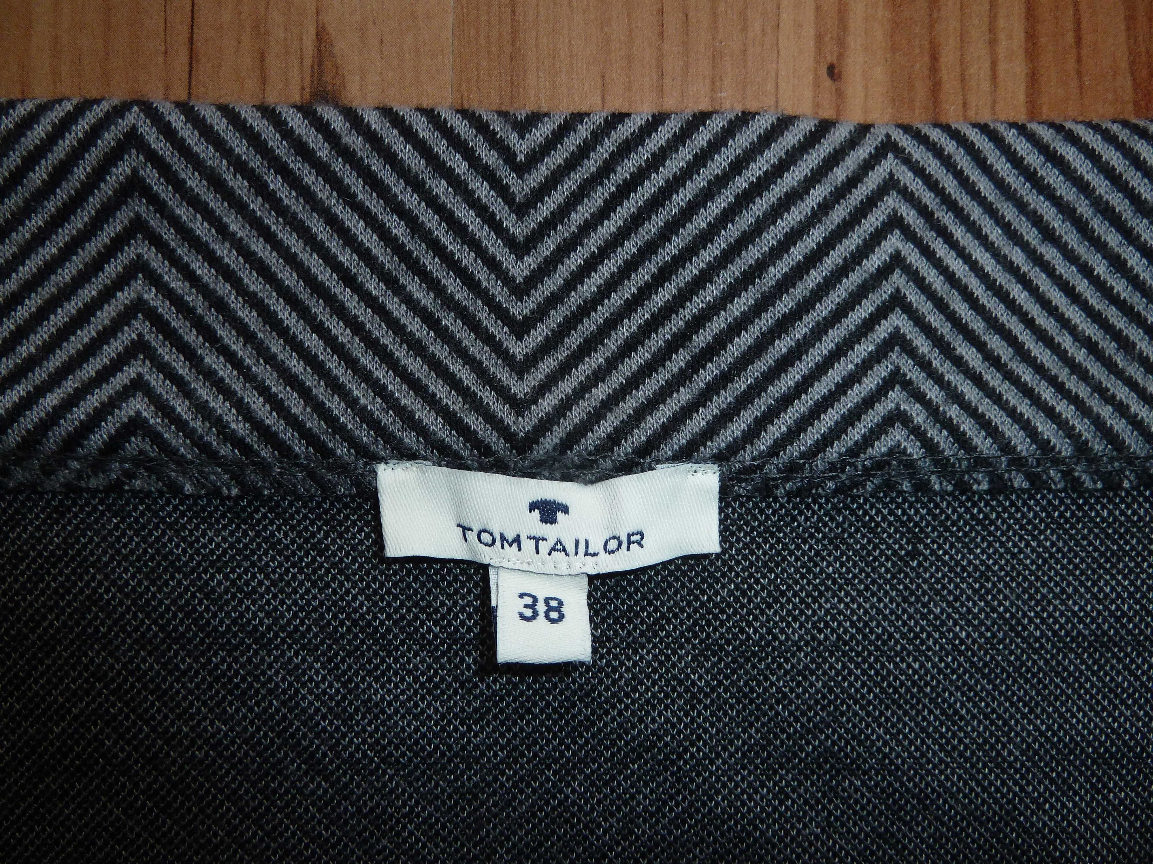 spódnica trapezowa Tom Tailor M z dzianiny