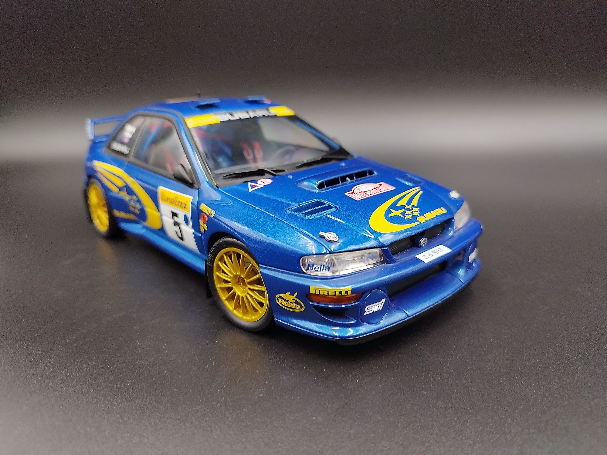1:18 AutoArt, Subaru Impreza WRC 1999, Burns/Reid, Rally Monte Carlo
