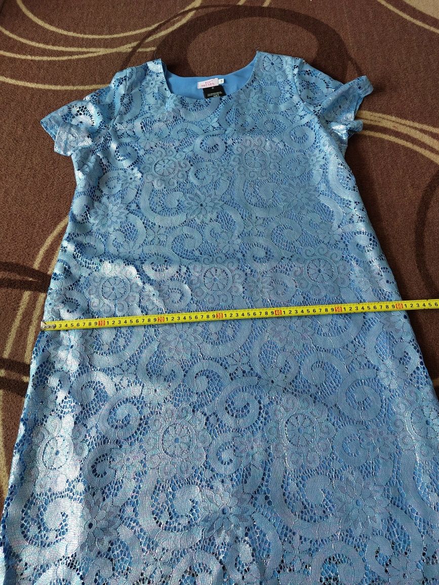 Sukienka niebieska nowa 48