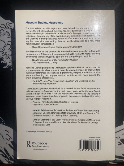 Livro- The Museum Experience Revisited