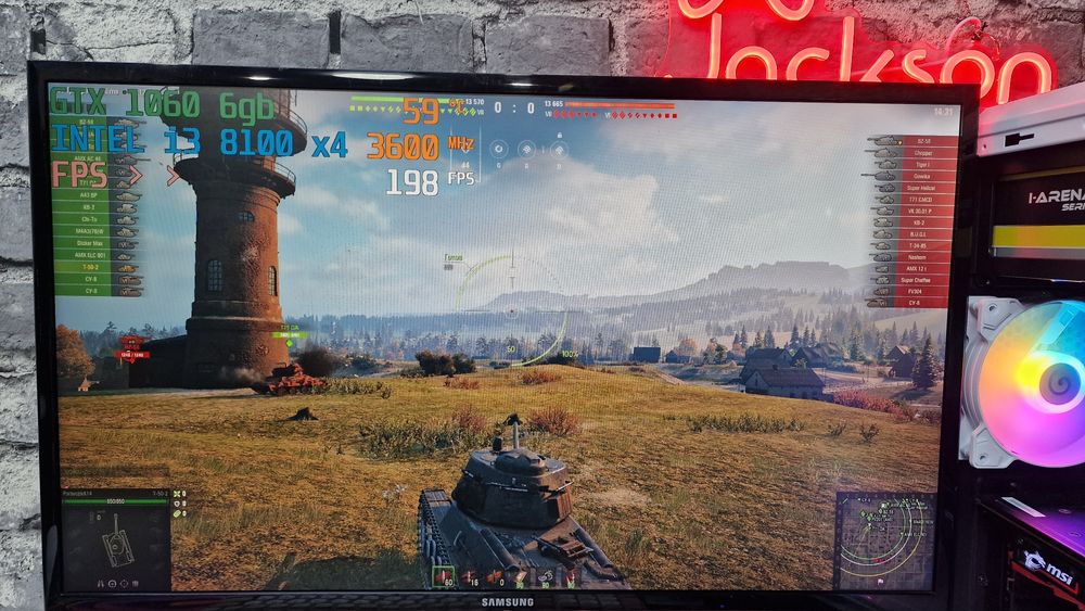 Мощный Игровой i3 8100 Gtx1060 Cs2 GtaV WoT Dota2