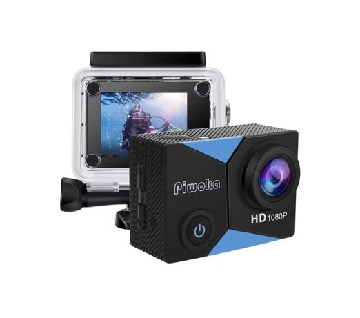 Action Cam 1080P - Camera de filmar tipo GoPro (NOVO/SELADO)