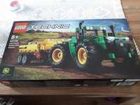 LEGO technic traktor z przyczepą John Deere
