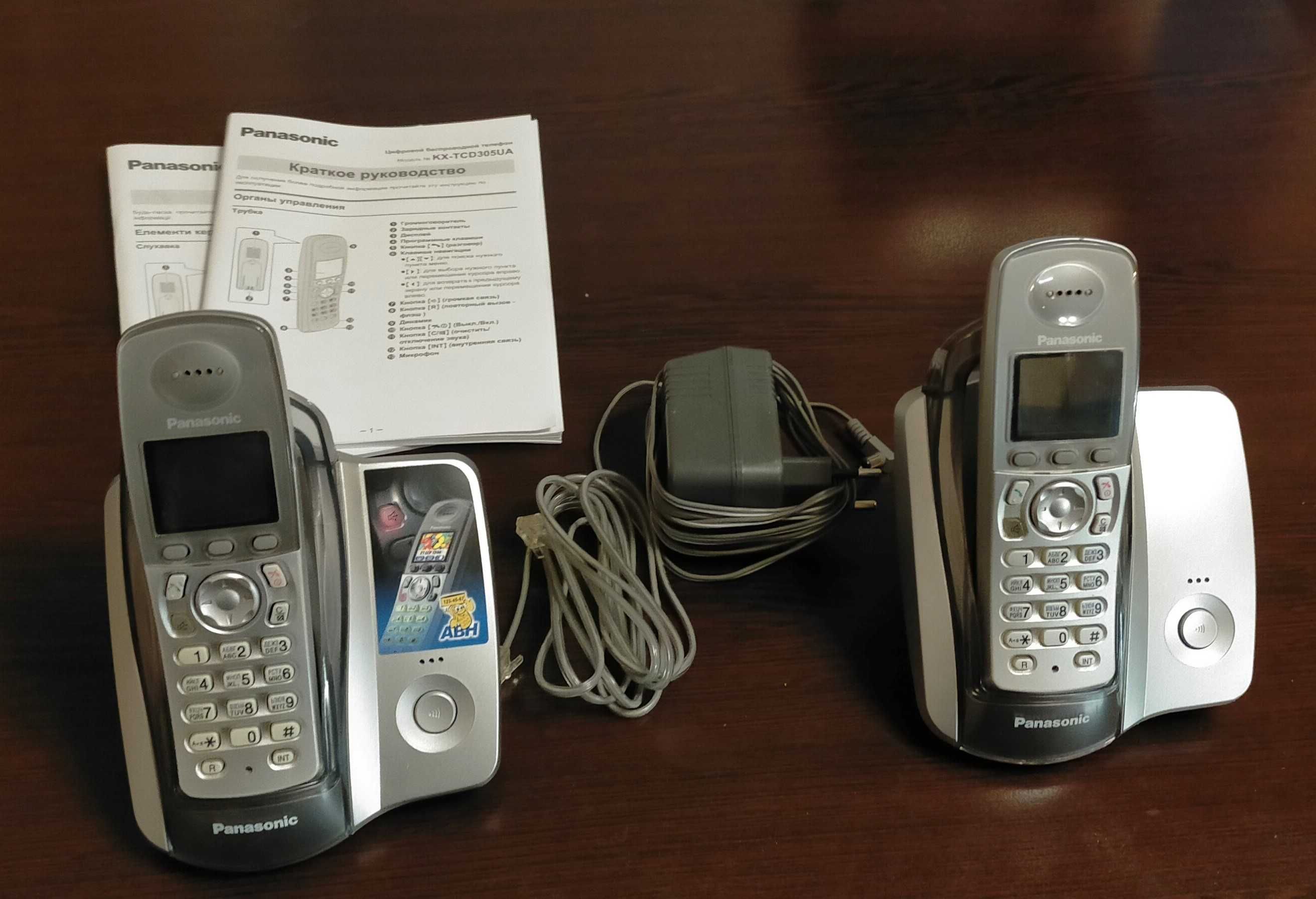 Телефон стационарный Panasonic KX-TCD 215UA (2 шт.)