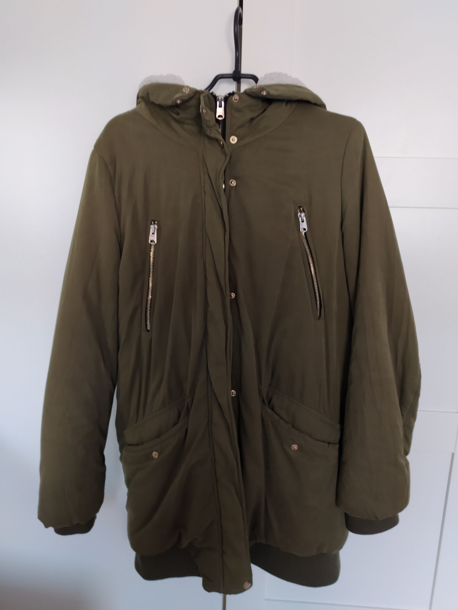 Kurtka khaki Pull&Bear