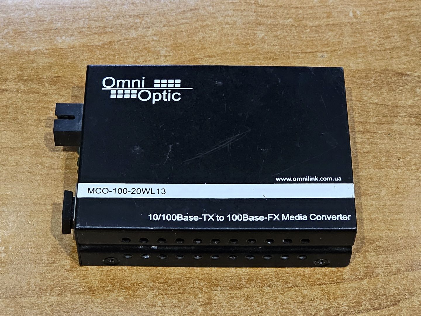 Медиаконвертер Omni Optic MCO-100-20WL13