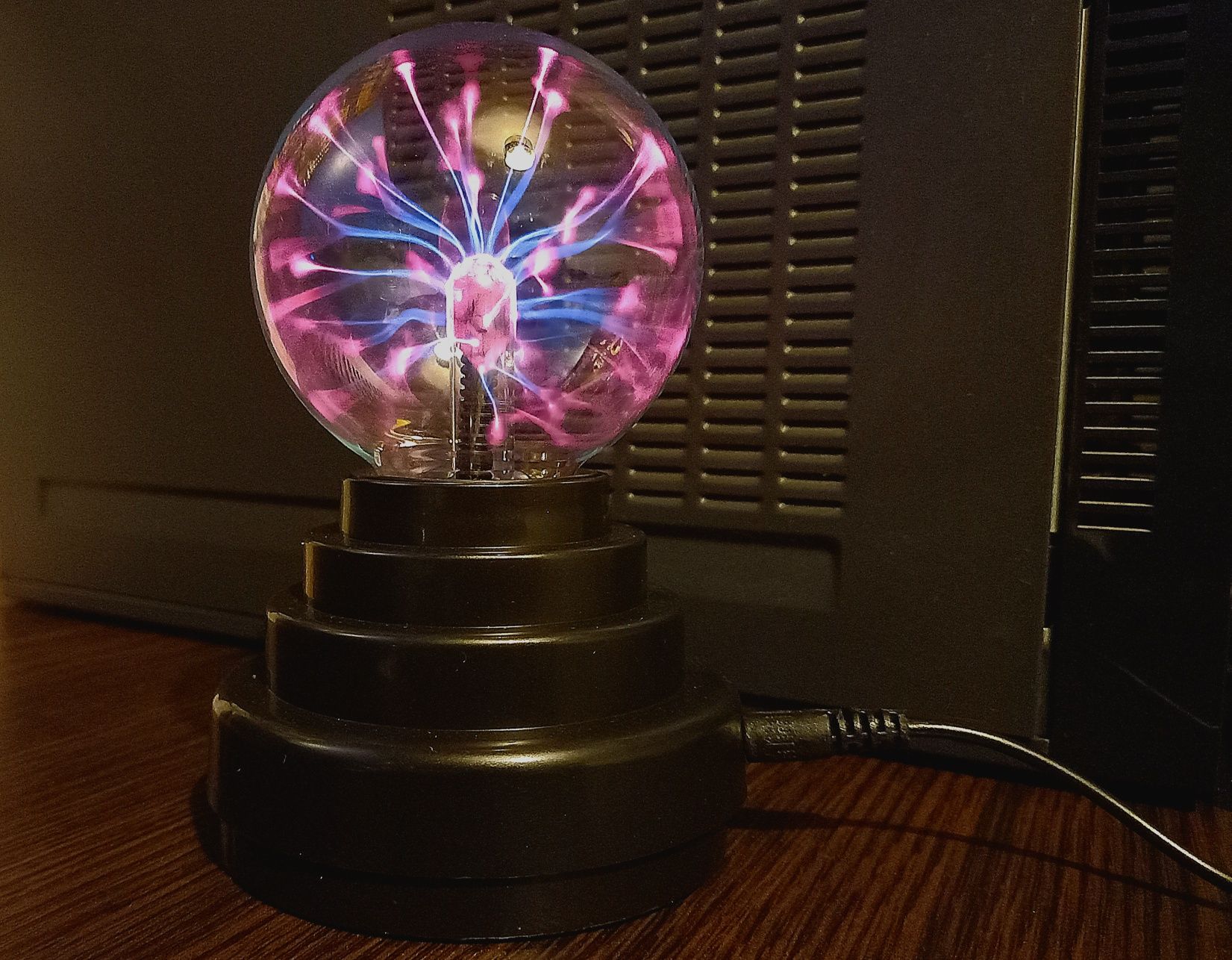 Lampa plazmowa (plasma globe) 15 cm baterie GRATIS!