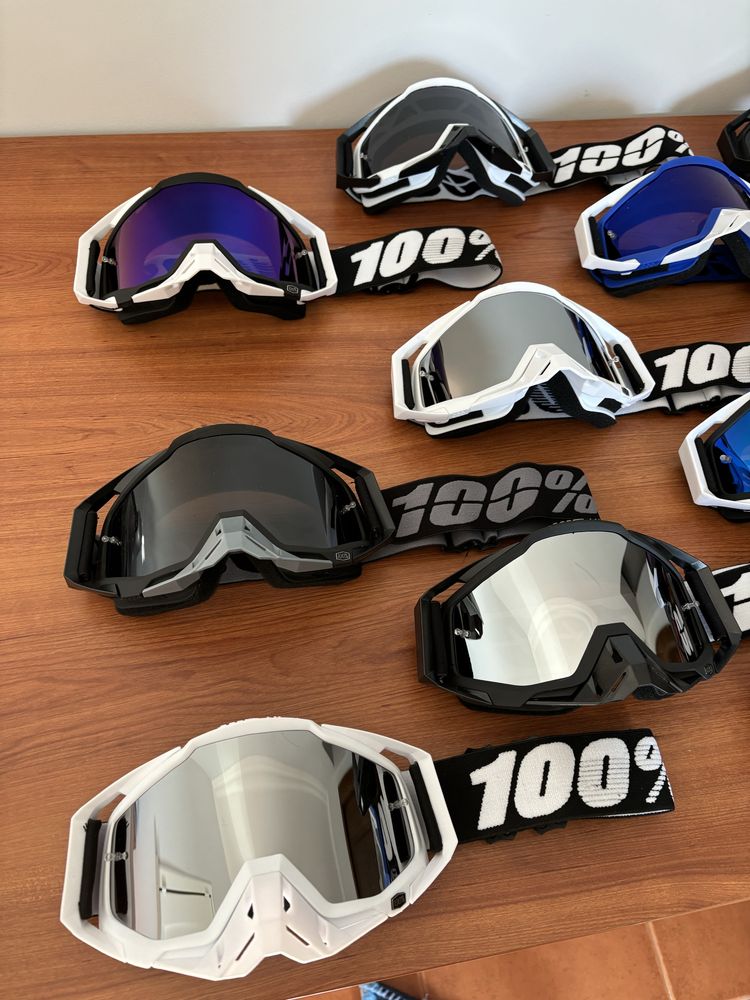 Óculos motocross/enduro 100%