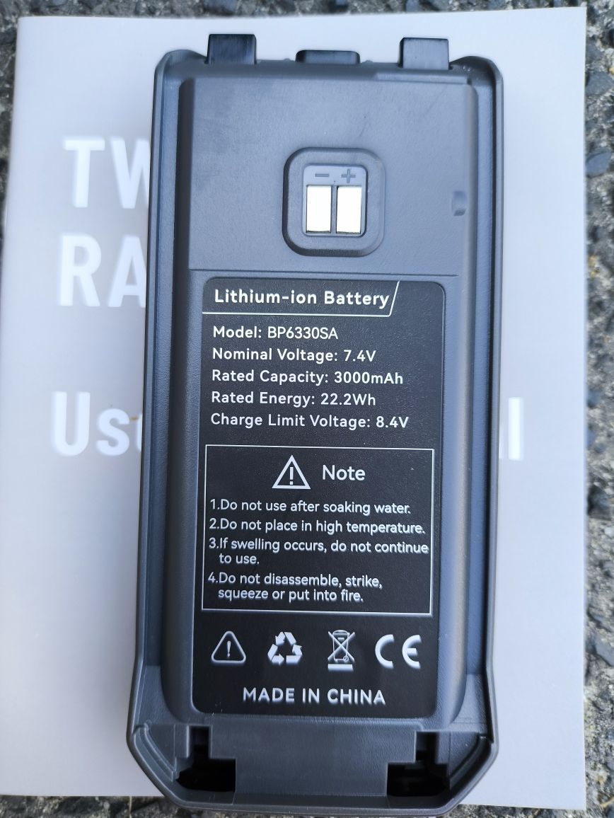 Quansheng tk11 (8) radiotelefon walkie talkie radio HF