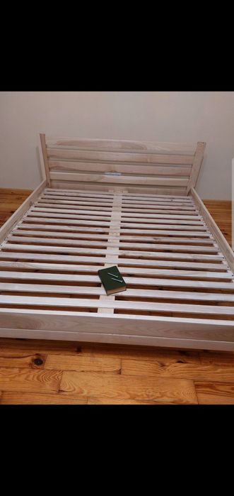 Ліжко двоспальне,ясен,дерев'яне,160/200;140/200;180/200