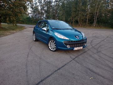 Peugeot 207 1.6 benzyna 150 koni Turbo skóry!!! panorama!!! klima!!!