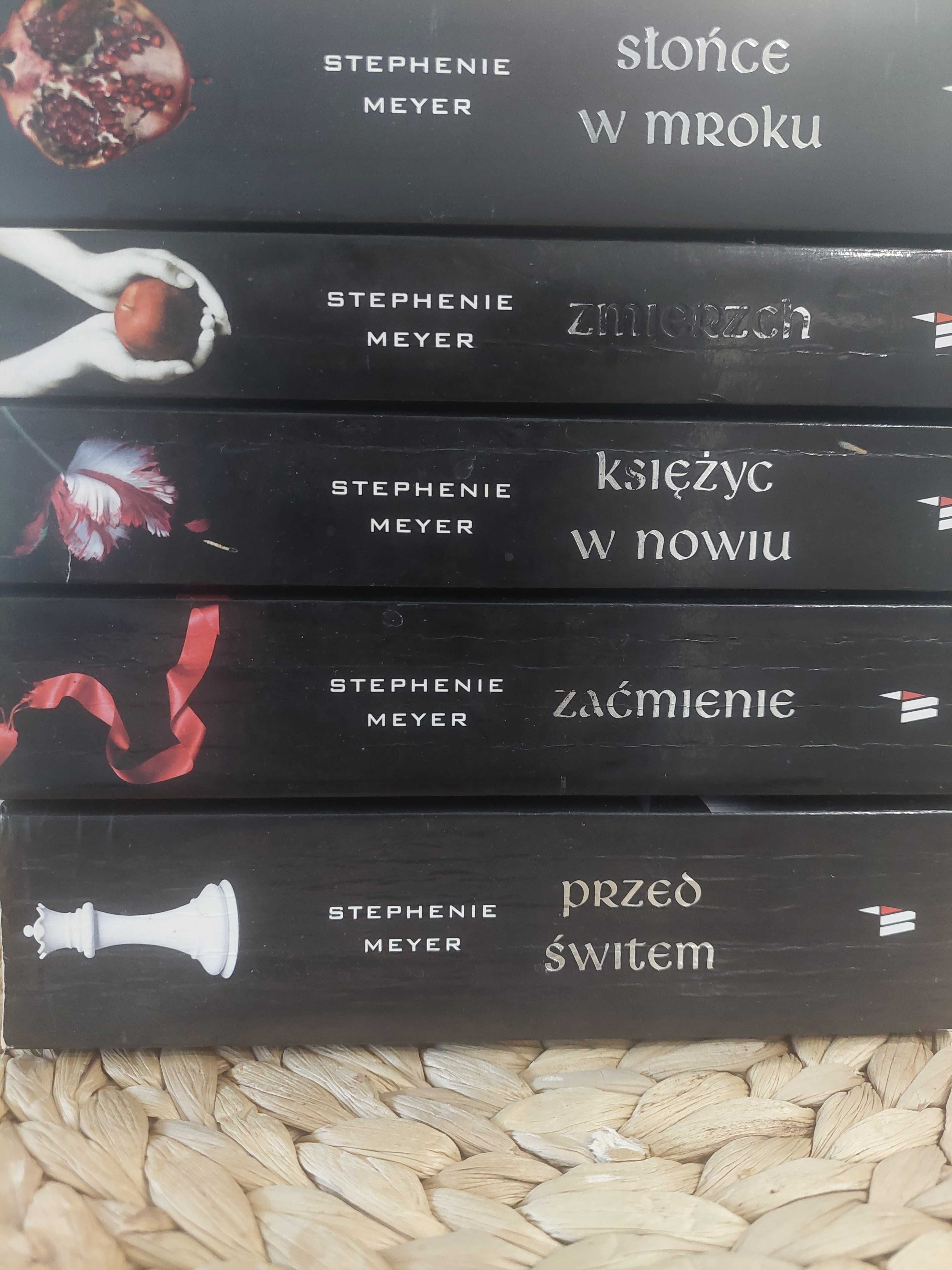 Saga ZMIERZCH plus SŁOŃCE W MROKU - Sttephenie Meyer