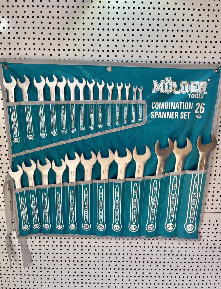 Набор ключей комбинированных MOLDER CR-V 26 шт (6-32 мм) MT58126: