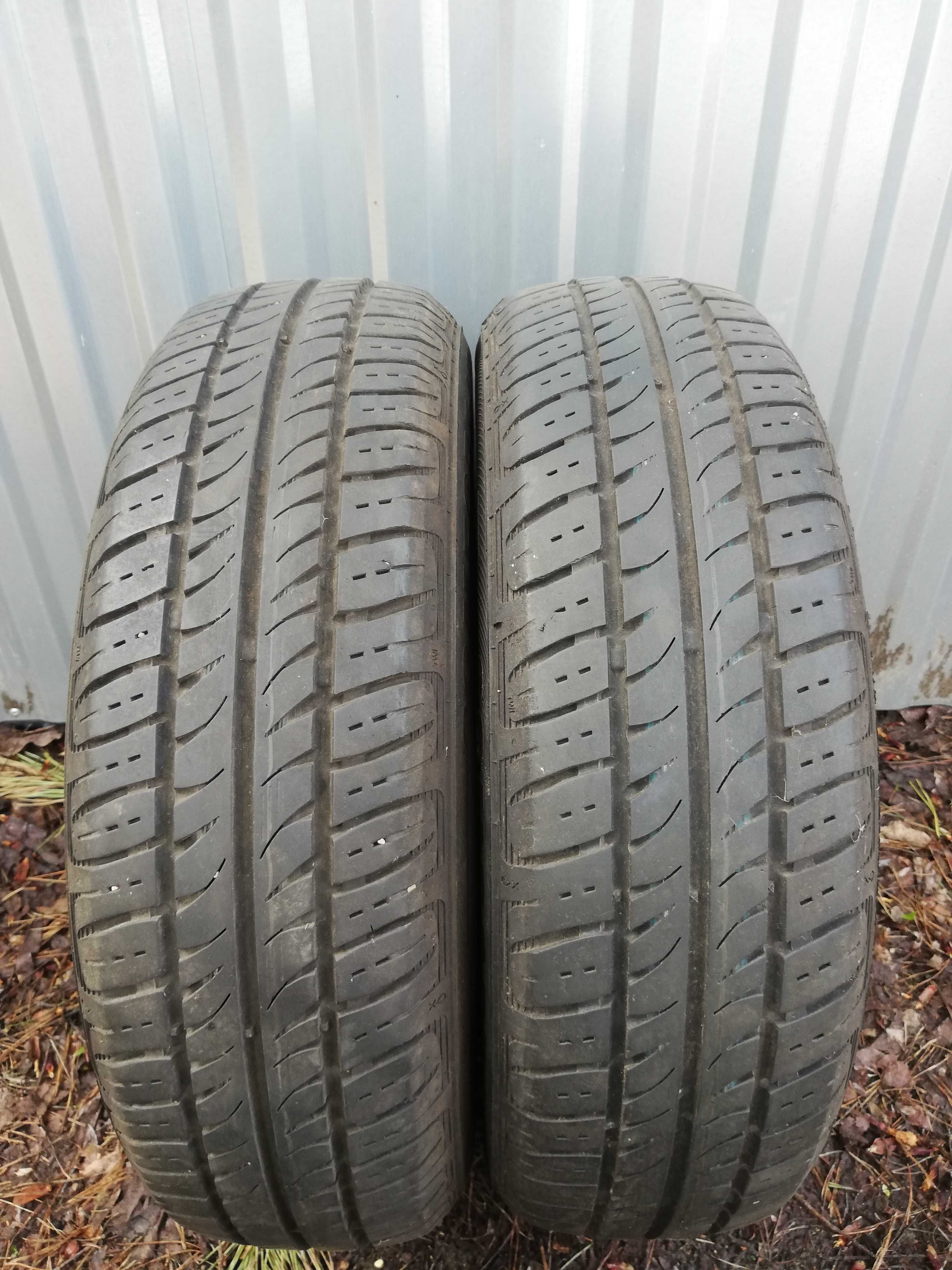 2 opony letnie Semperit 165/70R14. Bieżnik około 6mm.