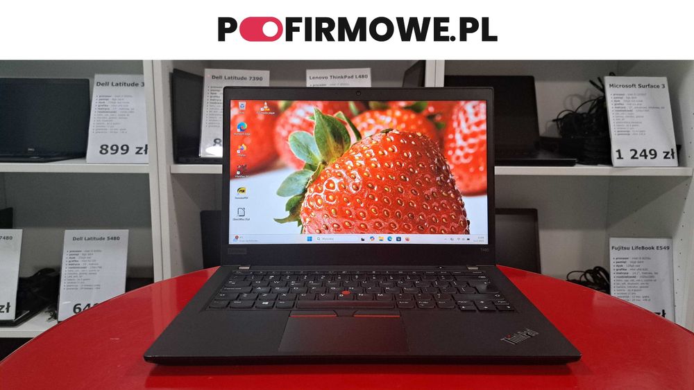 Laptop Lenovo Thinkpad T495 AMD Ryzen 3 Pro 16GB/256SSD Dotyk FHD