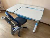Дитячий стіл Mealux парта трансформер + ортопедичне крісло
