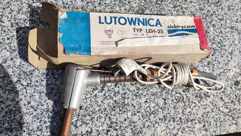 Lutownica do rynien, lutownica kolbowa